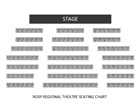 Roxy Regional Theatre seating chart