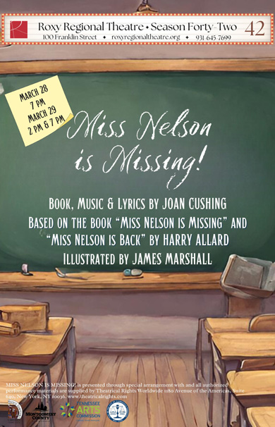 Miss Nelson is Missing! | Roxy Regional Theatre